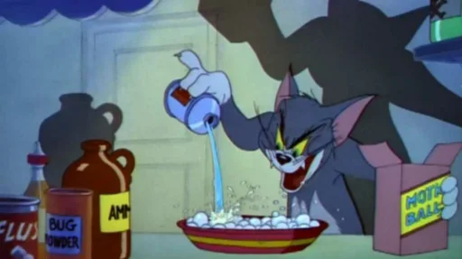Стикер Telegram «Tom & Jerry» 🦹