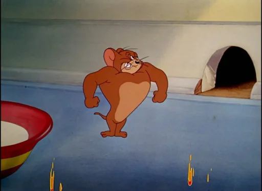 Tom & Jerry stiker 😌