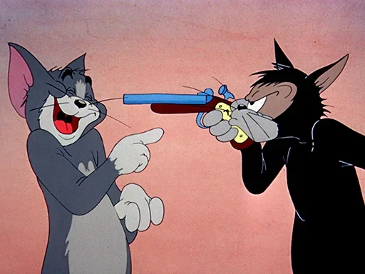 Стикер Tom & Jerry 🐴
