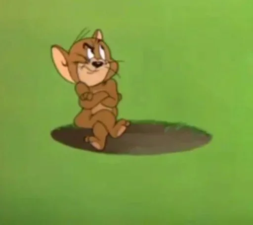 Tom & Jerry emoji 🤨