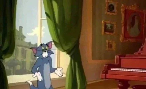 Стікер Tom & Jerry 🦇