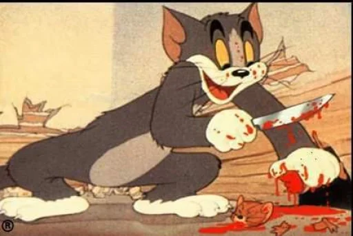 Tom & Jerry sticker 🤷‍♂