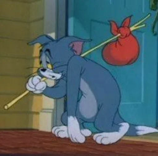Tom & Jerry stiker 😨