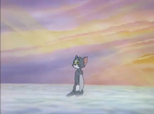 Стікер Tom & Jerry 🚪