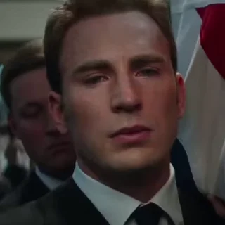 Стікер Captain America 😢