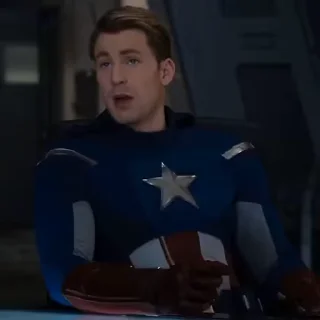 Стікер Captain America 😕
