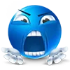 Tornado  emoji 😡