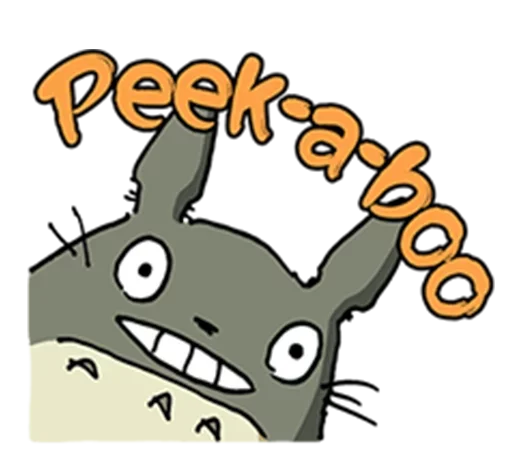 Totoro emoji 😙