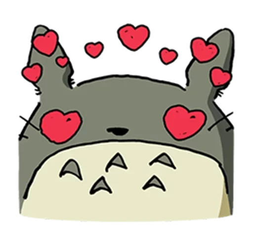 Эмодзи Totoro 🤨