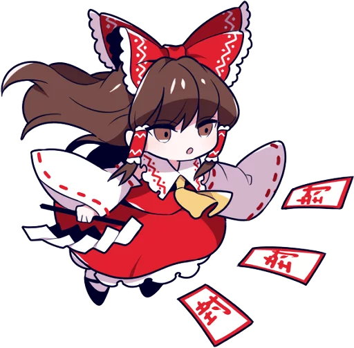 Telegram stickers LINE - Touhou Project Engraved Book - Shikimi 