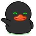 Эмодзи телеграм Toxic Duck