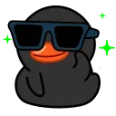 Toxic Duck emoji 😎