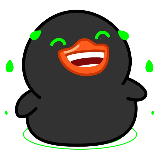 Toxic Duck emoji 😂