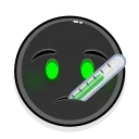 Эмодзи Toxic Emoji  🤒