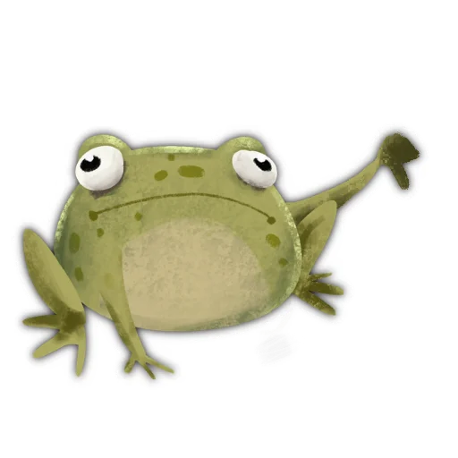 Telegram stickers Токсичная лягушка