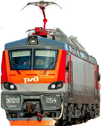 Стикер Telegram «trains» 🚄