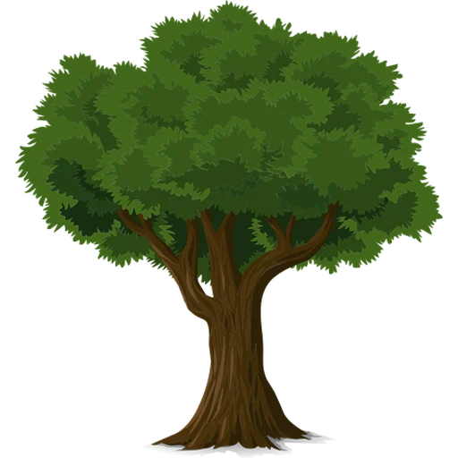 Telegram stiker «Trees» 🌳