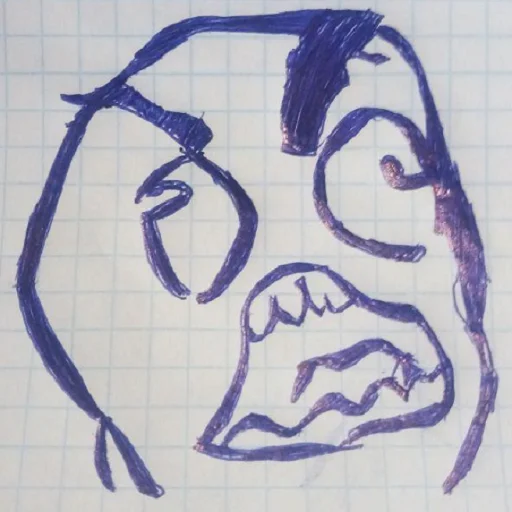Telegram Sticker «Trollface» 😡