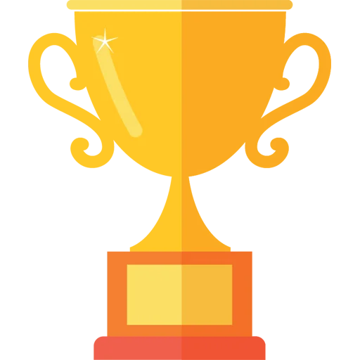 Стикер Telegram «Trophy Congrats » 🏆