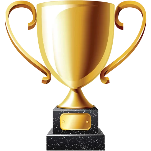 Telegram stiker «Trophy Congrats» 🏆