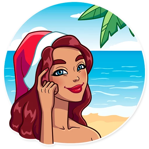 Tropical Holidays emoji 👆