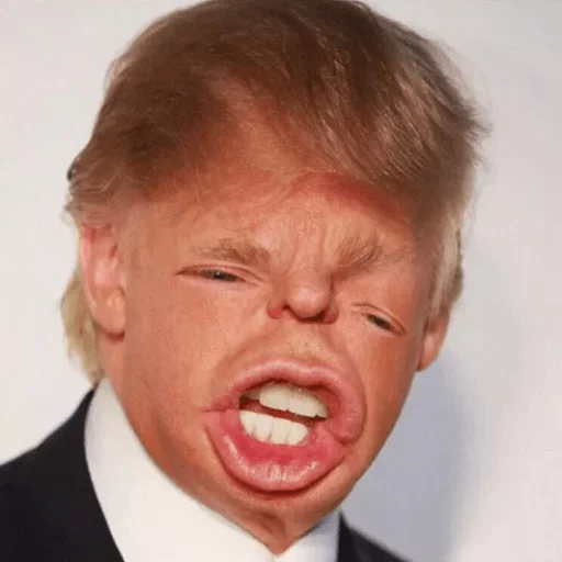Trump Faces emoji 😢