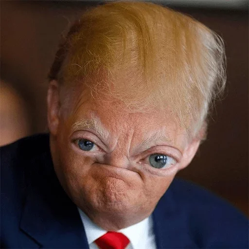 Trump Faces emoji 😑