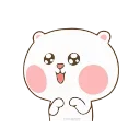 TuaGom Puffy Bear emoji 😊