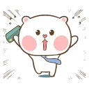 TuaGom Puffy Bear emoji 🏃‍♂️