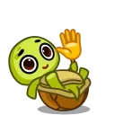 Donnie Turtle emoji 👋