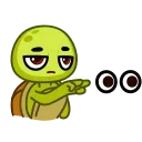 Donnie Turtle emoji 😒