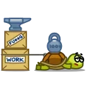Donnie Turtle stiker 😖
