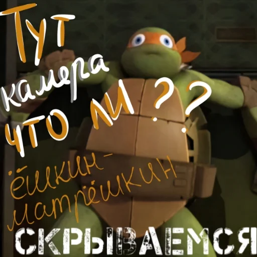 Стикер Telegram «Turtles 2012 new» 😐