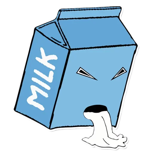 Milk emoji 😚