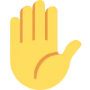 Twemoji Hands emoji ✋