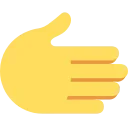 Twemoji Hands emoji 🫱