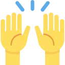 Twemoji Hands emoji 🙌