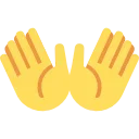 Twemoji Hands emoji 👐
