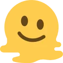 Twemoji Smileys emoji 🫠