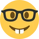 Twemoji Smileys  emoji 🤓