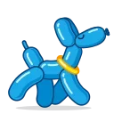 Twister the Dog emoji 😝