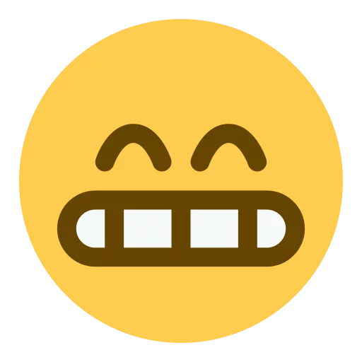 Twitter Emoji sticker 😁