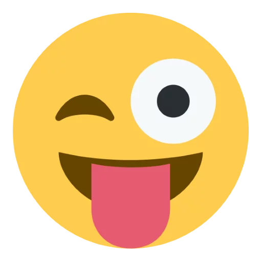 Twitter Emoji stiker 😜