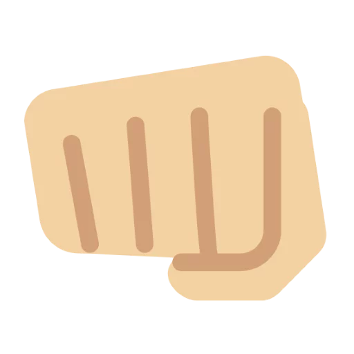 Twitter Emoji sticker 👊