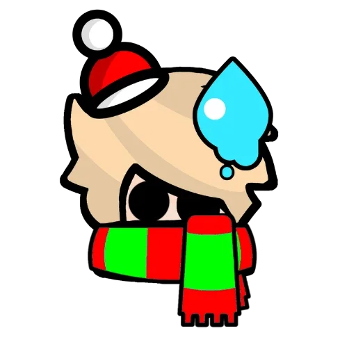 Telegram Sticker «❄Новогодний Даник⚡» 😥