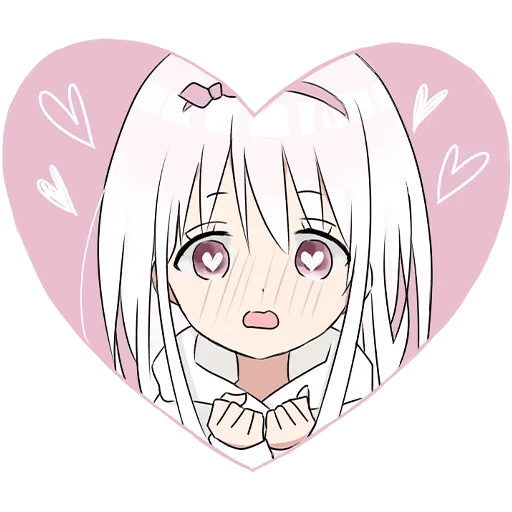 16 Telegram Sticker 😍 from «Тян в толстовке» pack