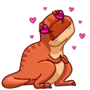 Tyrannosaurus Rex emoji 😍