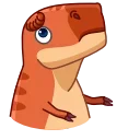Tyrannosaurus Rex emoji 😖