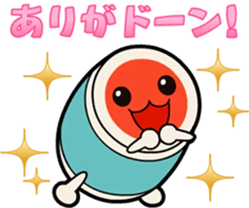 Стикер Telegram «Taiko no Tatsujin LINE Stickers» ✨