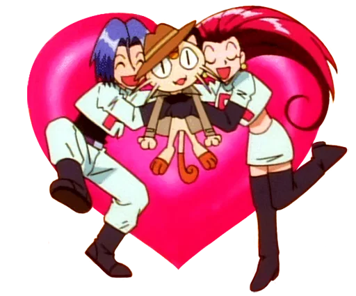 Telegram stiker «Team Rocket» 💖